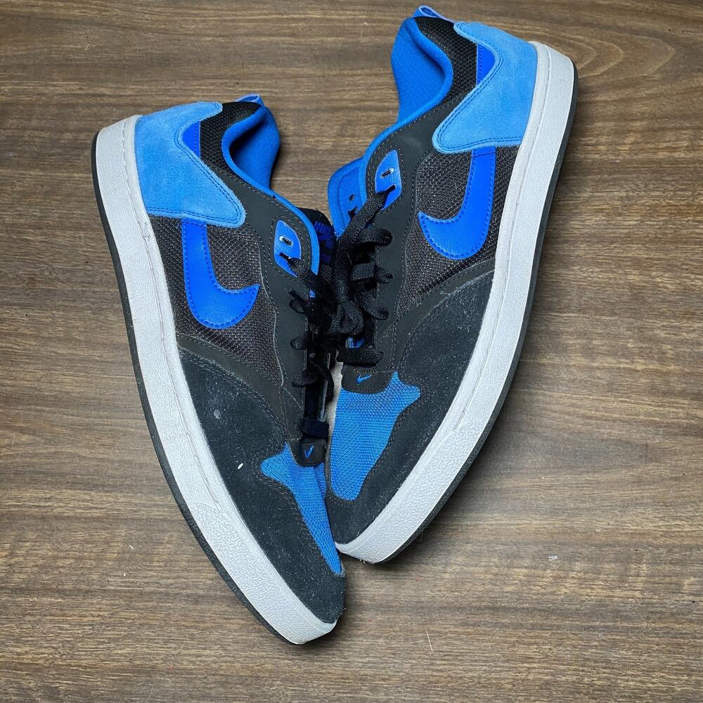 Men's Nike SB Alleyoop Royal Black Blue Skate Shoes Size 12 Sneaker (CJ0882-004)